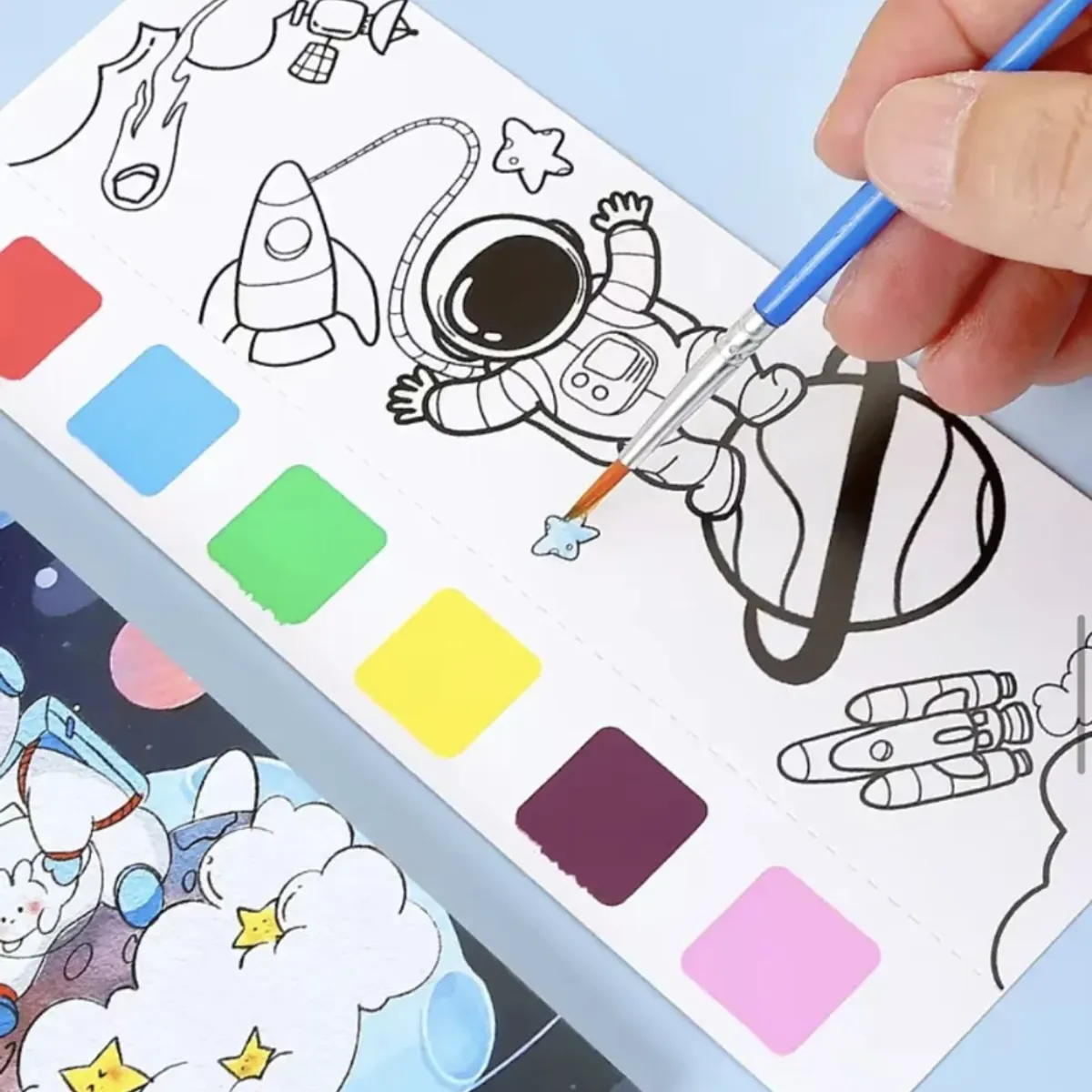 OKAY - Set 6 Libro Para Colorear Dibujo Para Niños, Manualidades