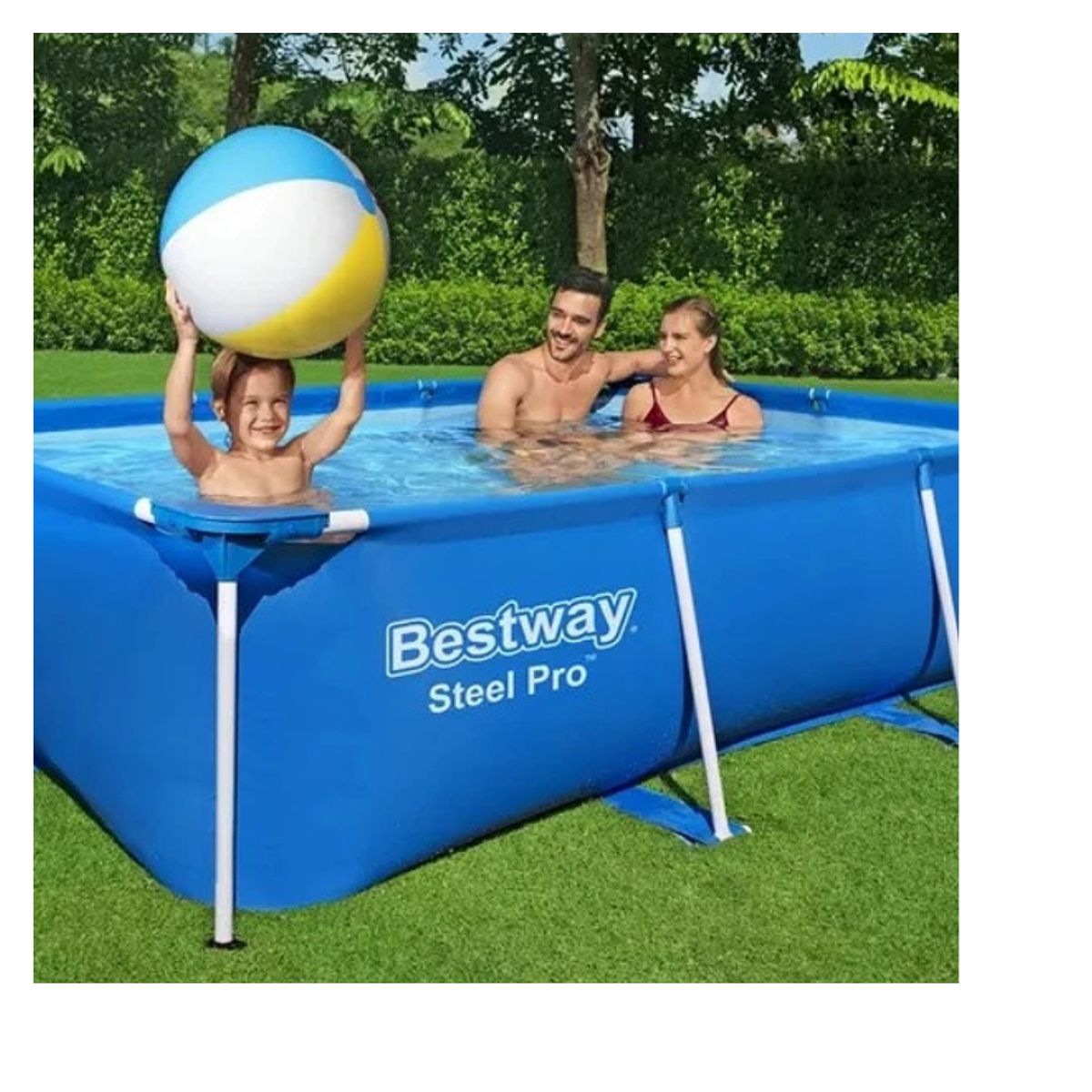 GENERICO - Piscina Estructural Rectangular Bestway De 2300L