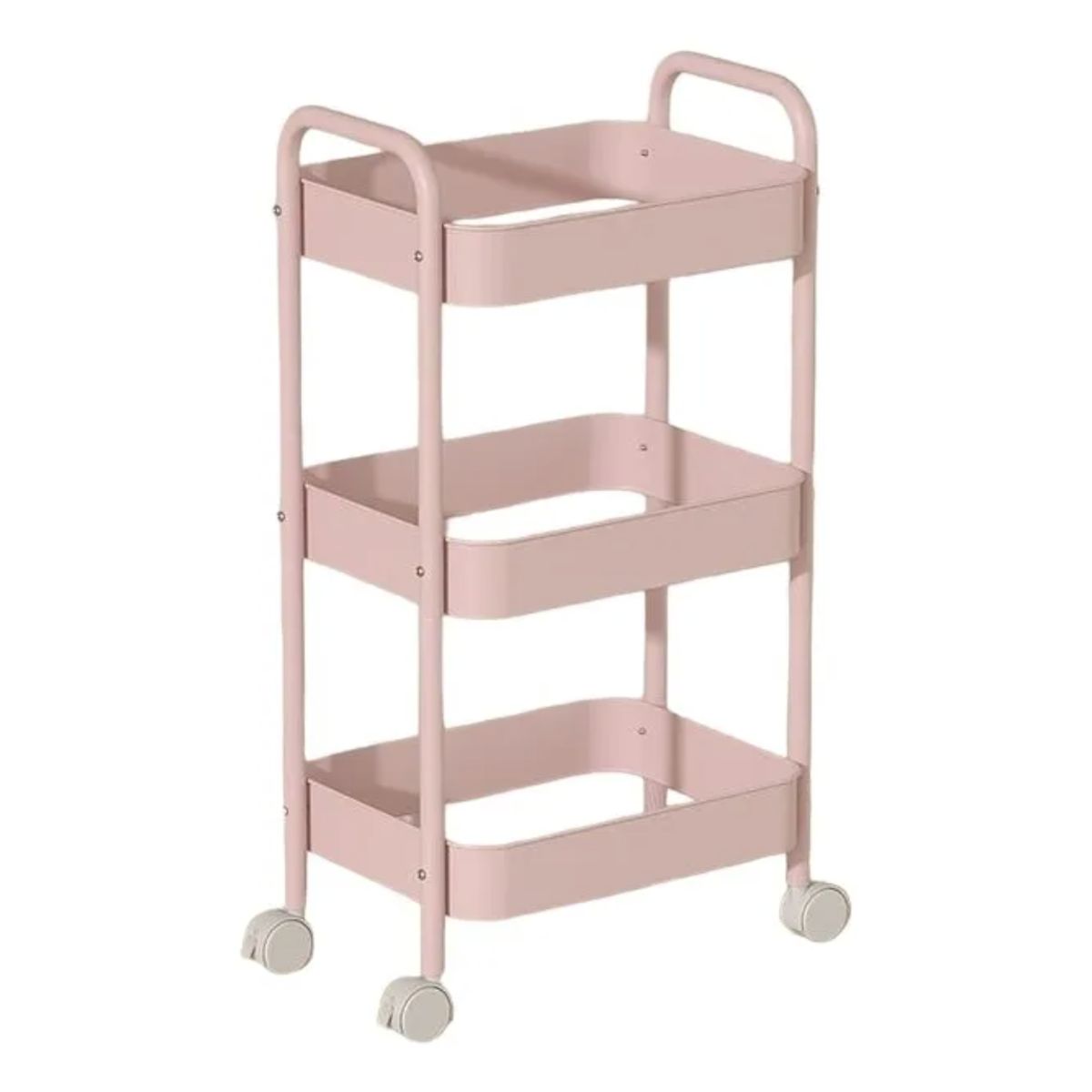 OKAY - Organizador De Gabinetes De Cocina Mp 3 Niveles X1 Rosa De 75cm X 40cm X 32cm Soporta Hasta 20kg