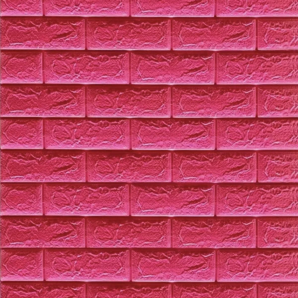 OKAY - Pack 10 Lamina Papel Mural Autoadhesivo 3d Ladrillo 70x77