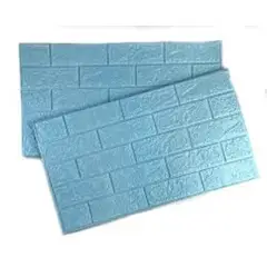 OKAY - Pack 10 Lamina Papel Mural Autoadhesivo 3d Ladrillo 70x77