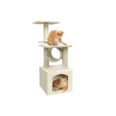 GENERICO - Rascador árbol para tus gatos 35x35x90cm