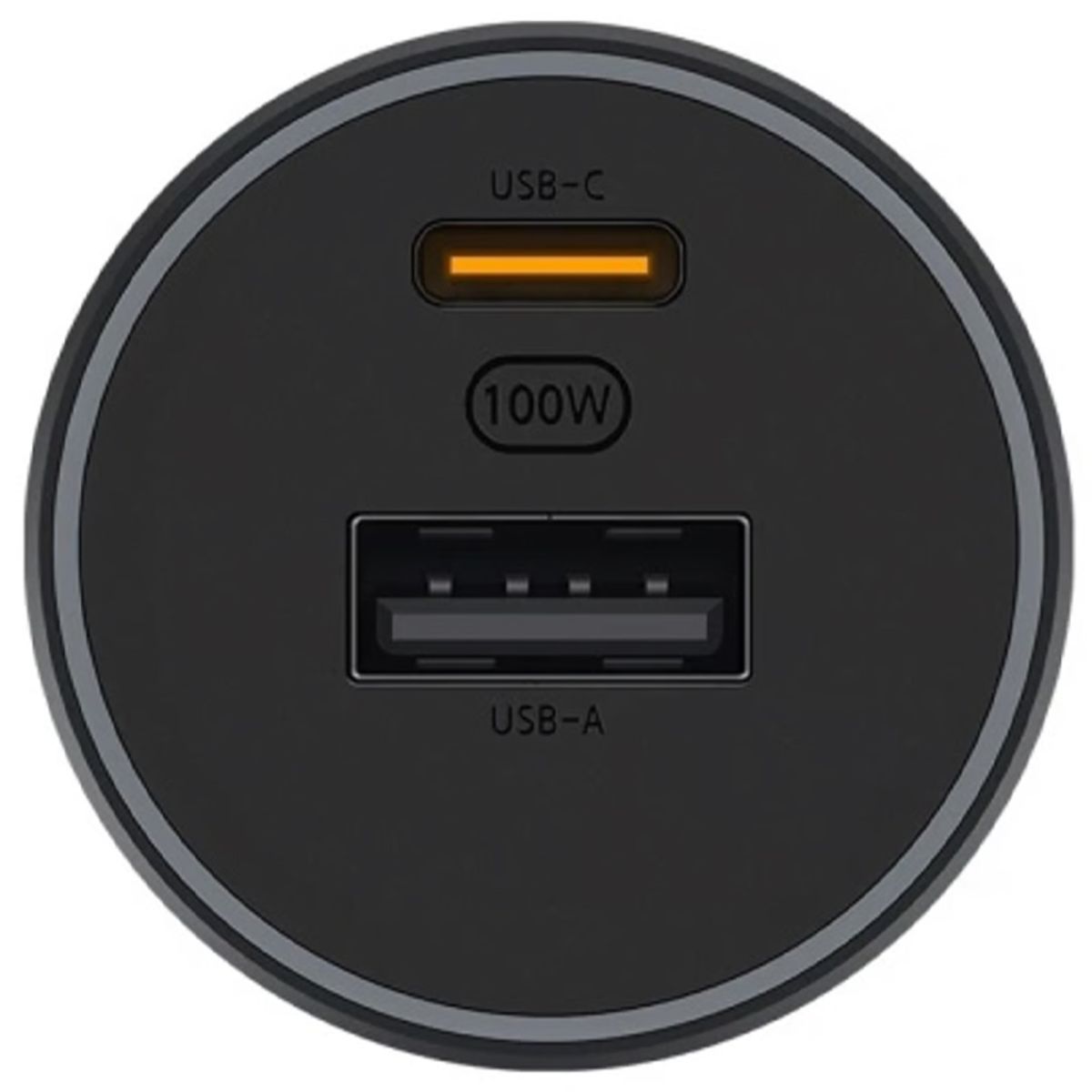 XIAOMI - Cargador Rápido de celular para Auto Xiaomi 100w Negro y Estuche