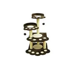 GENERICO - Rascador árbol para gatos 48x48x80cm