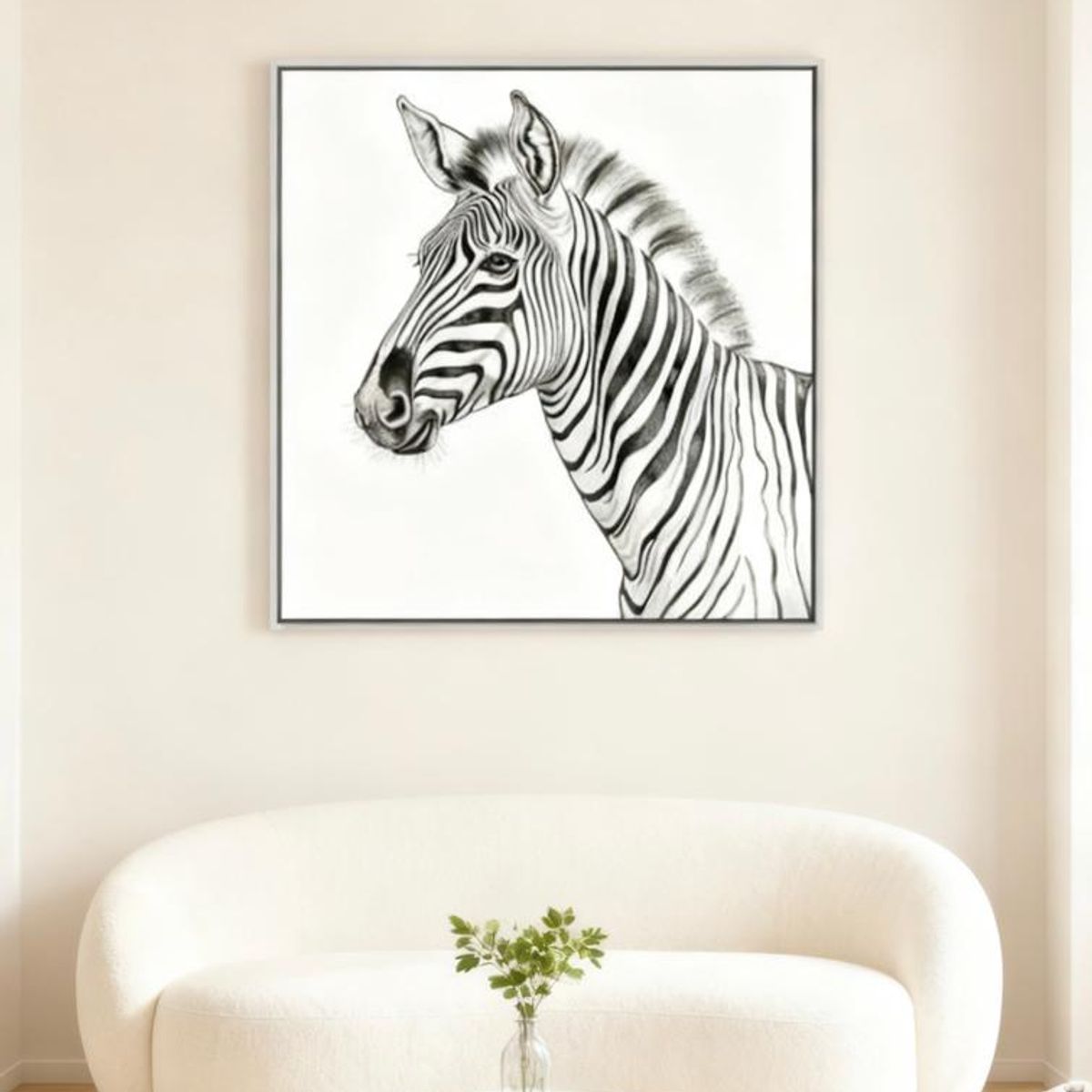 GENERICO - Cuadro Decorativo Caballo 40cm×40cm