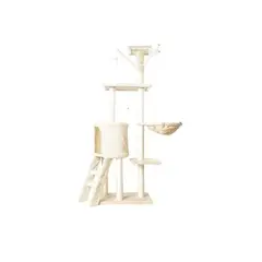 GENERICO - Rascador árbol para gatos 50x35x138cm