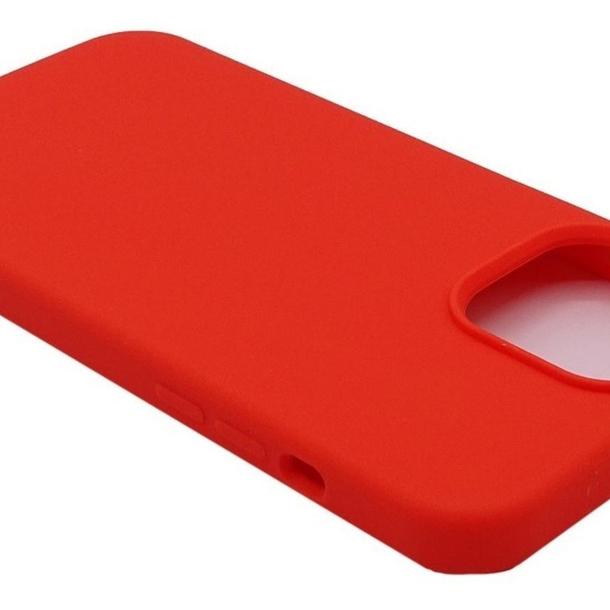 GENERICO - Carcasa para iPhone 13 Silicona Liquid Antigolpes Cofolk - Naranja