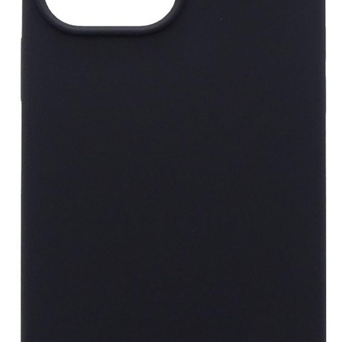 GENERICO - Carcasa para iPhone 13 Pro Max Silicona Liquid Antigolpes - Negro