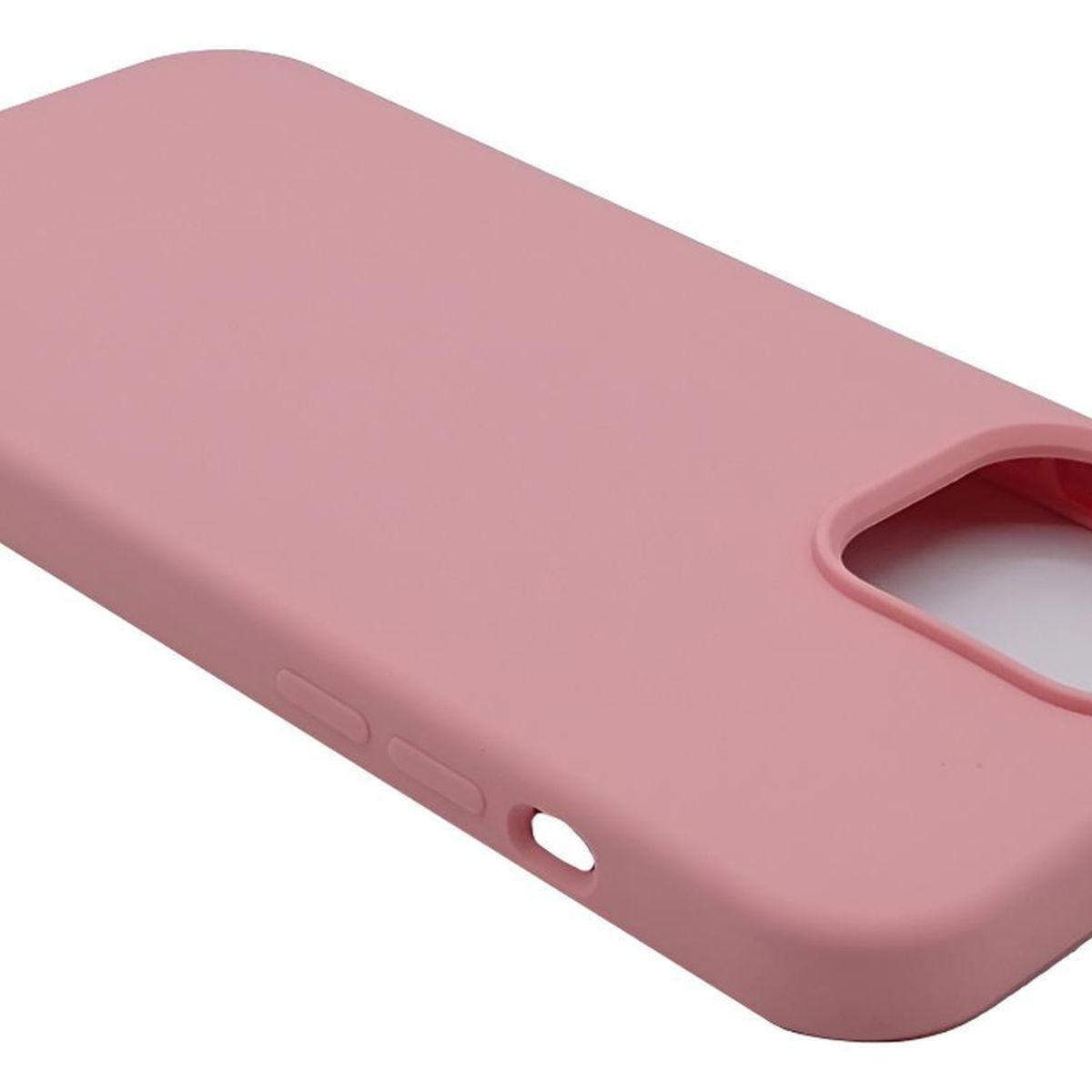 GENERICO - Carcasa para iPhone 13 Pro Max Silicona Liquid Antigolpes - Rosa