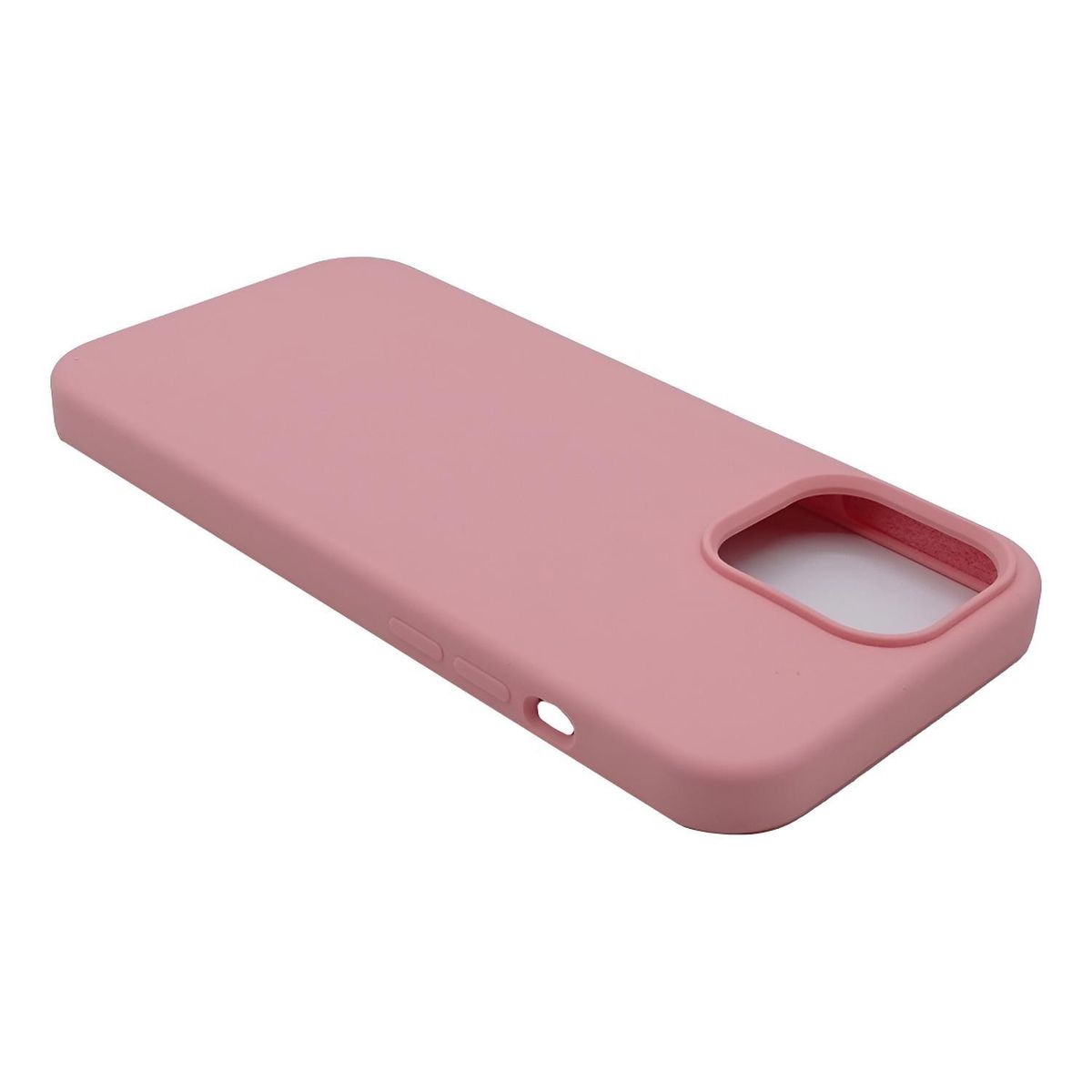 GENERICO - Carcasa para iPhone 13 Pro Max Silicona Liquid Antigolpes - Rosa