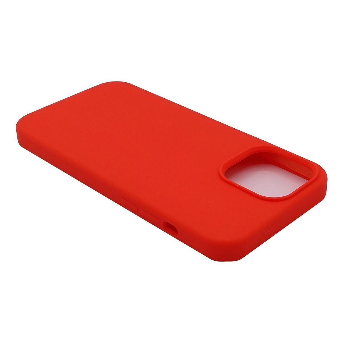 GENERICO - Carcasa para iPhone 13 Pro Max Silicona Liquid Antigolpes - Rojo