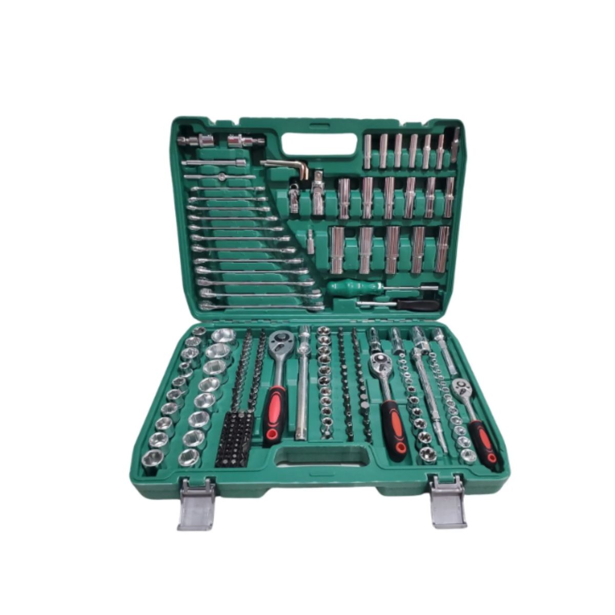 GENERICO - Caja De Herramientas Dados Y Llaves 216 Piezas Kit Completo