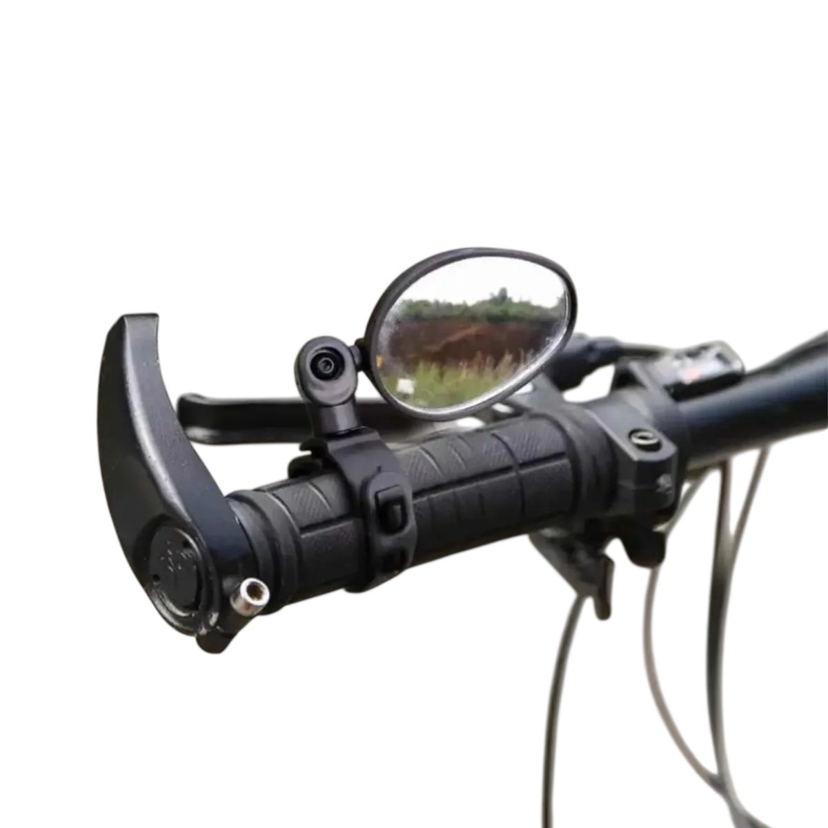 GENERICO - Espejo Retrovisor Lateral Para Bicicleta 360 Ciclista Negro