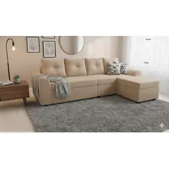 DECO OUTLET - Seccional Modular Bruselas 4.1 en Felpa
