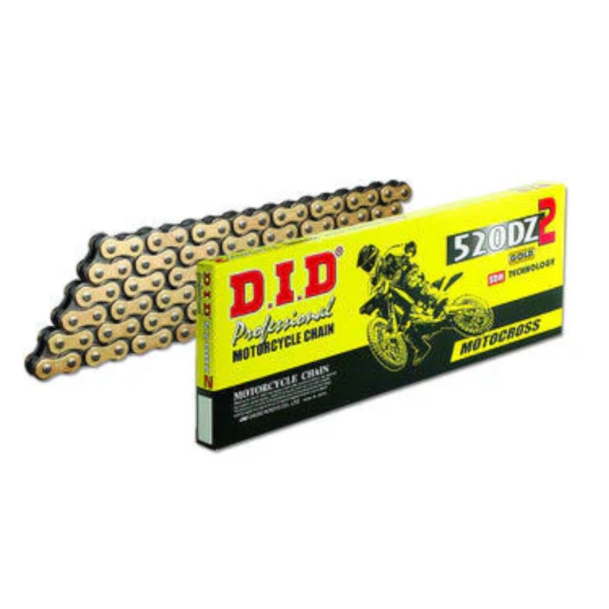 GENERICO - Cadena Transmision 520H X 120L DZ2 Dorada DID