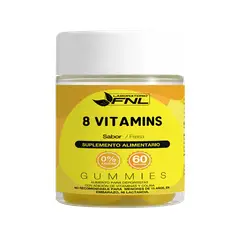 FNL - Suplemento Alimenticio 8 Vitamins formato gomitas 60 unidades