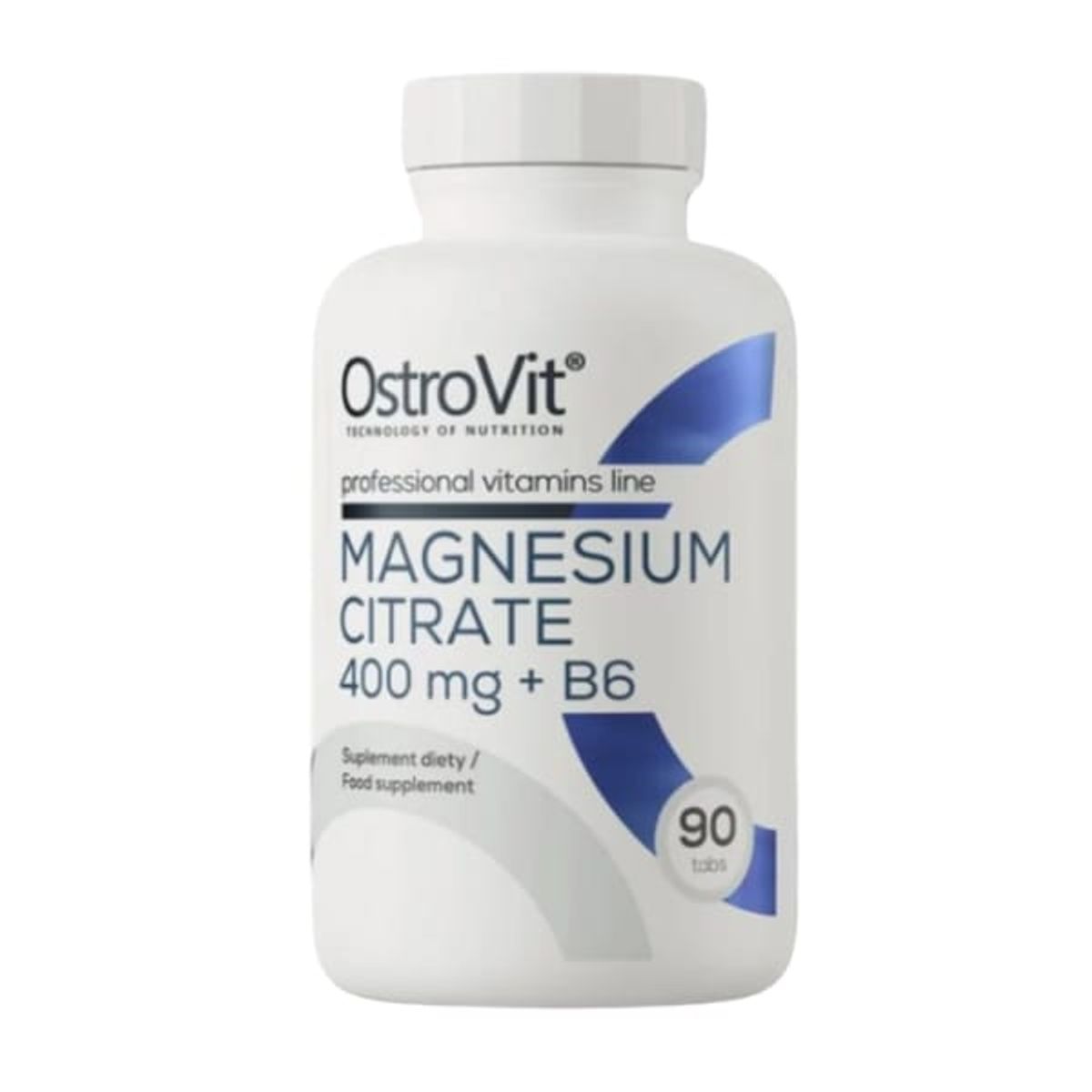 OSTROVIT - CITRATO DE MAGNESIO 400MG +B6 90 TABLETAS – OSTROVIT