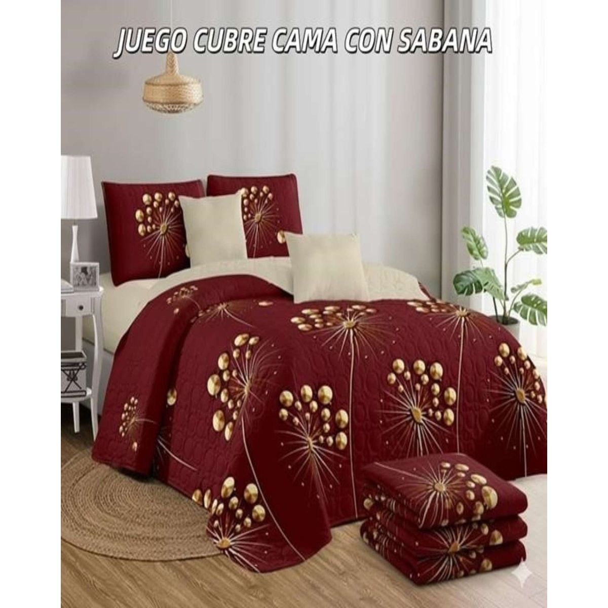 GENERICO - SABANA CON CUBRECAMA 15 PLAZA S89