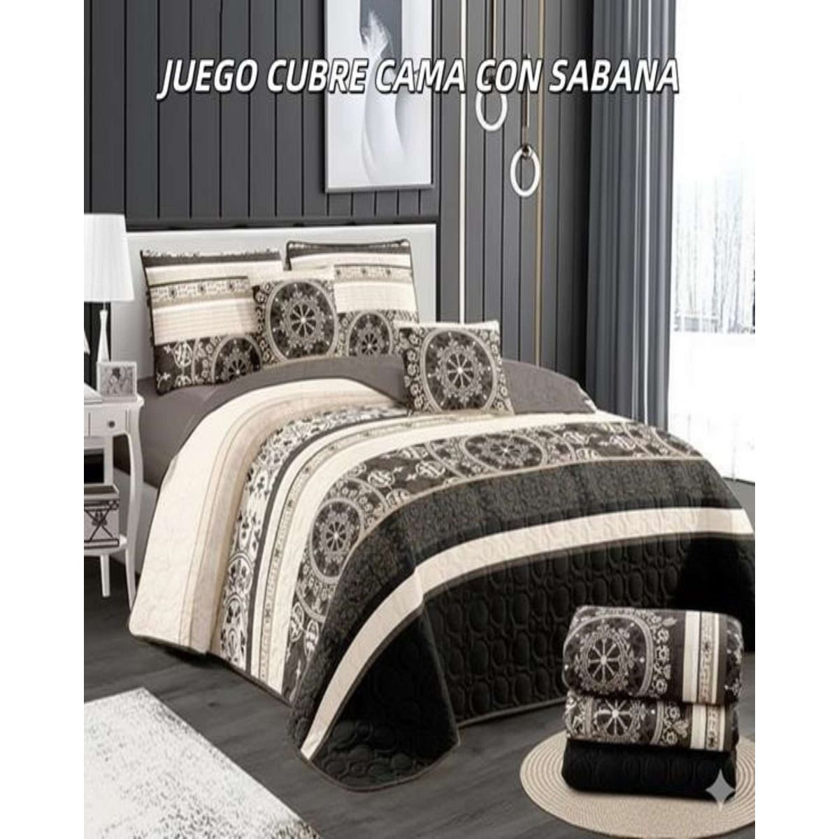 GENERICO - SABANA CON CUBRECAMA 15 PLAZA S90