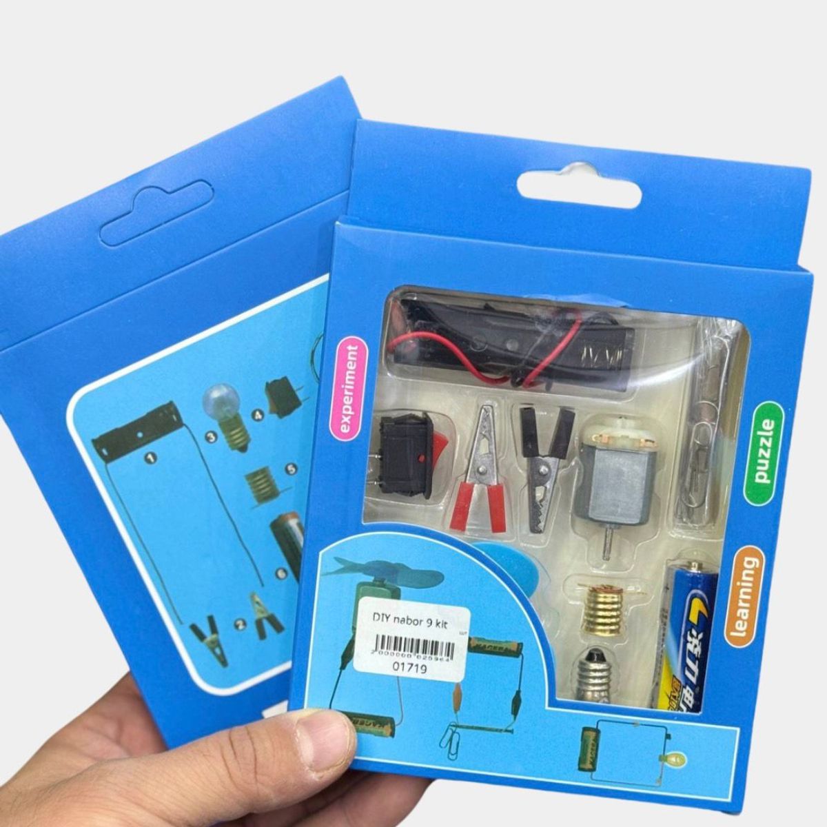 GENERICO - Set Circuito Electrico Escolar Didactico Manualidad Ciencias