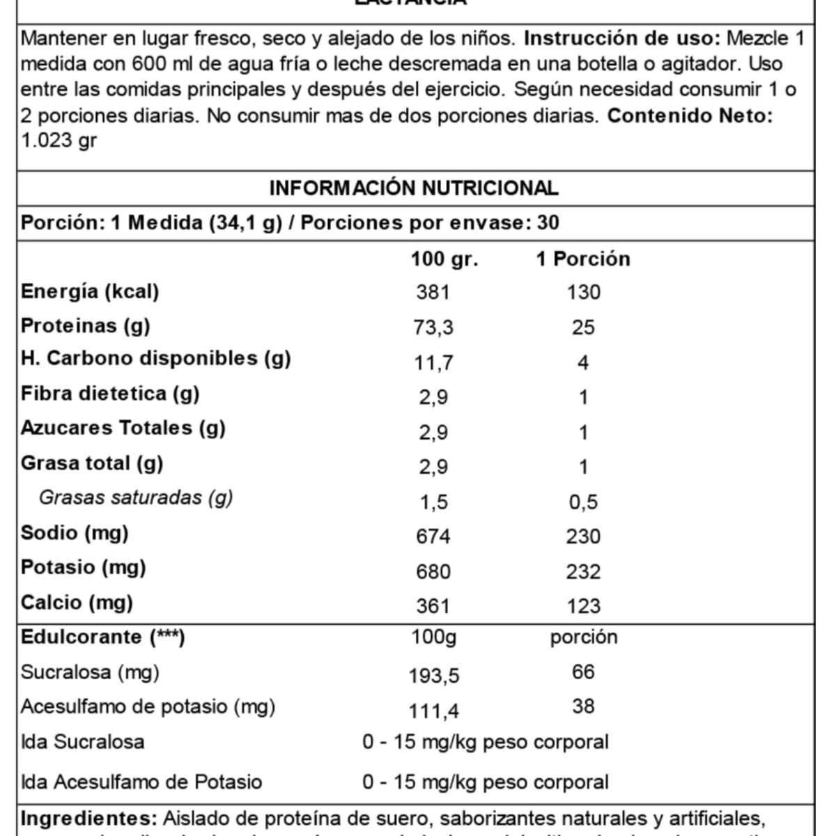 REDCON1 - Isotope Whey Protein Isolate 2 lbs – Redcon1 VAINILLA