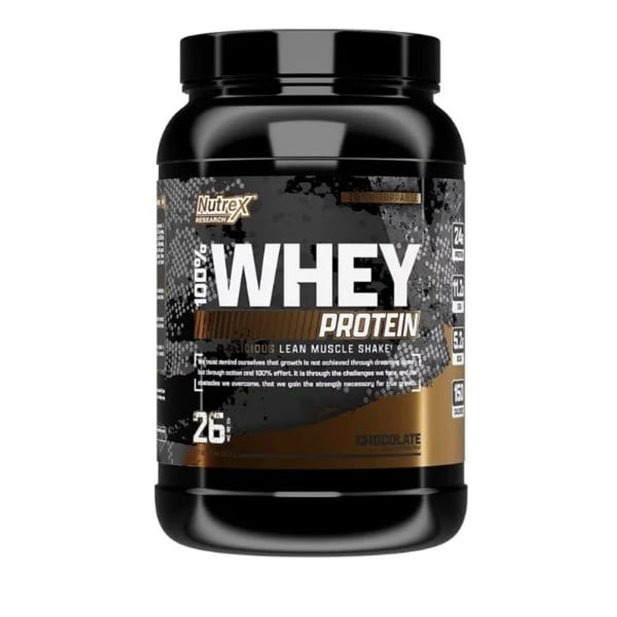 NUTREX RESEARCH - 100% Whey 2 lbs – Nutrex CHOCOLATE