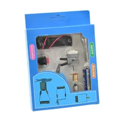 GENERICO - Set Circuito Electrico Escolar Didactico Manualidad Ciencias