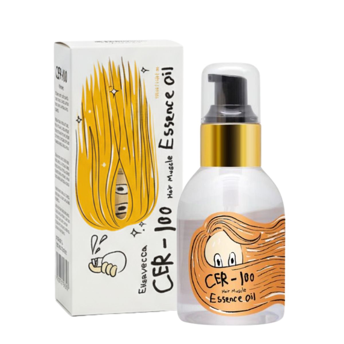 ELIZAVECCA - Aceite Capilar CER-100 Elizavecca Reparador Anti Frizz y Brillo