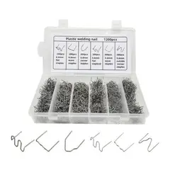 GENERICO - 1200pcs Grapas De Reparación De Plástico Para Soldar Paracho