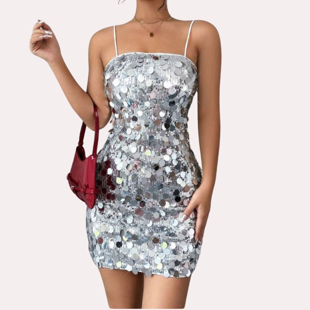 ARRAKASTA - Vestido de lentejuelas  S y M