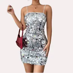 ARRAKASTA - Vestido de lentejuelas S y M