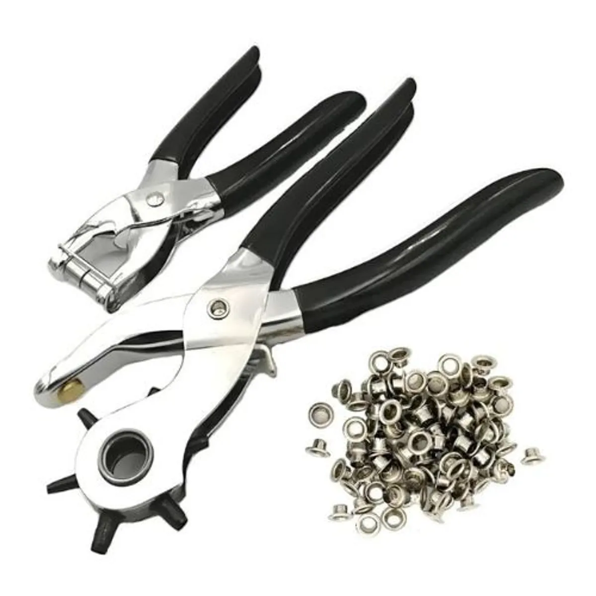 GENERICO - Set  2 pcs Alicate Perforador Cinturones Perforadora Sacabocado