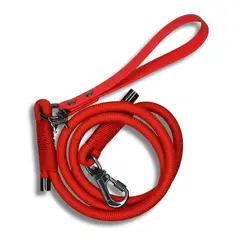 PETLOUNGE - Correa De Paseo Easy Glam Mascotas Perros 1.5m - Rojo