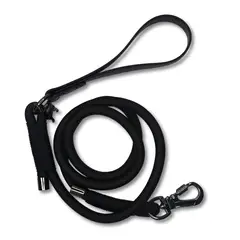 PETLOUNGE - Correa De Paseo Easy Glam Mascotas Perros 1.5m - Negro