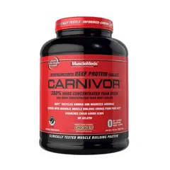 MUSCLEMEDS - CARNIVOR Beef Protein – 4.2 lbs / 56 servicios