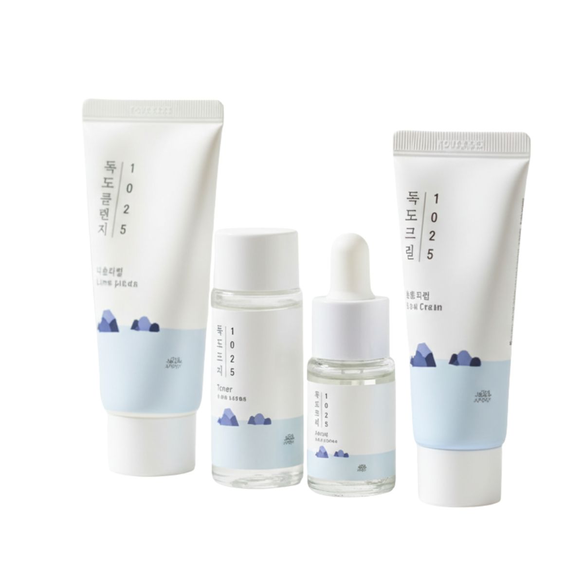 ROUND LAB - Set Hidratante Reparador 1025 Dokdo Trial Kit ROUND LAB