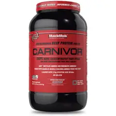 MUSCLEMEDS - CARNIVOR Beef Protein – 2 lbs / 28 servicios