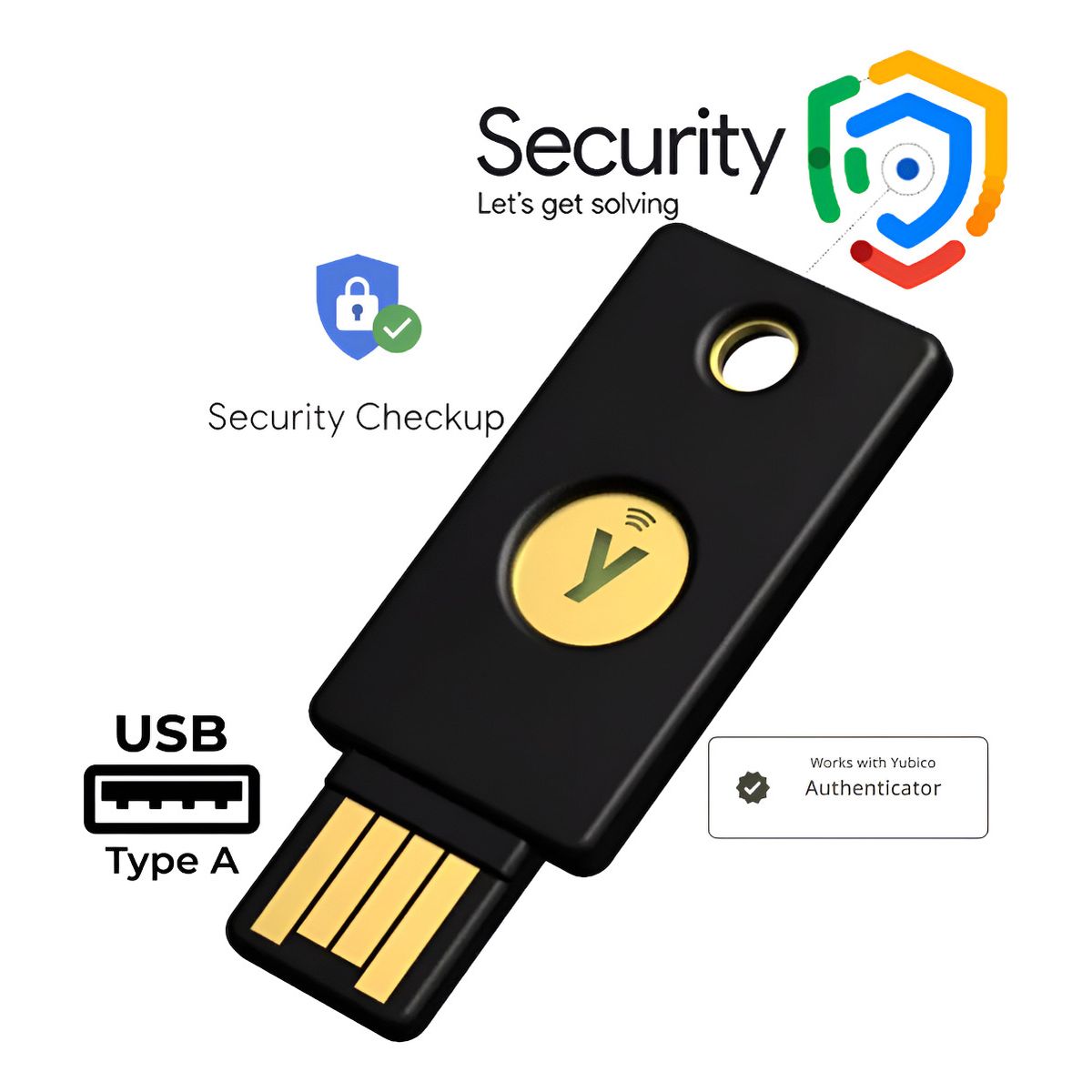 YUBICO - Yubico Yubikey Security Key Llave Seguridad Nfc Usb Modelo