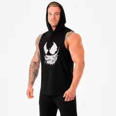 ADEMAN - Polera Musculosa Black Venom