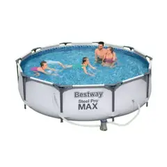 BESTWAY - Piscina Estructural 305 x 76 CM con Bomba 4678 L