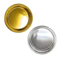 GENERICO - PLATO 7 DORADO X10 UNI