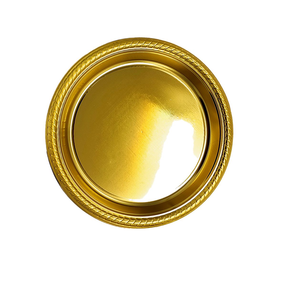 GENERICO - PLATO 7 DORADO X10 UNI
