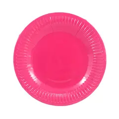 GENERICO - PLATO 7 CARTON FUCSIA X10 UNI