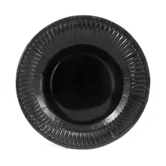 GENERICO - PLATO 7 CARTON NEGRO X10 UNI