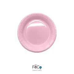 GENERICO - PLATO 7 CARTON ROSADO X10 UNI
