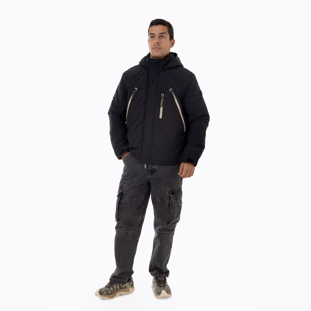 MERRELL - Parka Hombre Roland Negro MERRELL