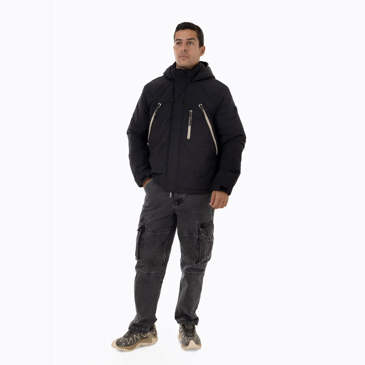 MERRELL - Parka Hombre Roland Negro MERRELL