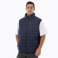 MERRELL - Parka Sin Mangas Hombre Kane Empacable Azul