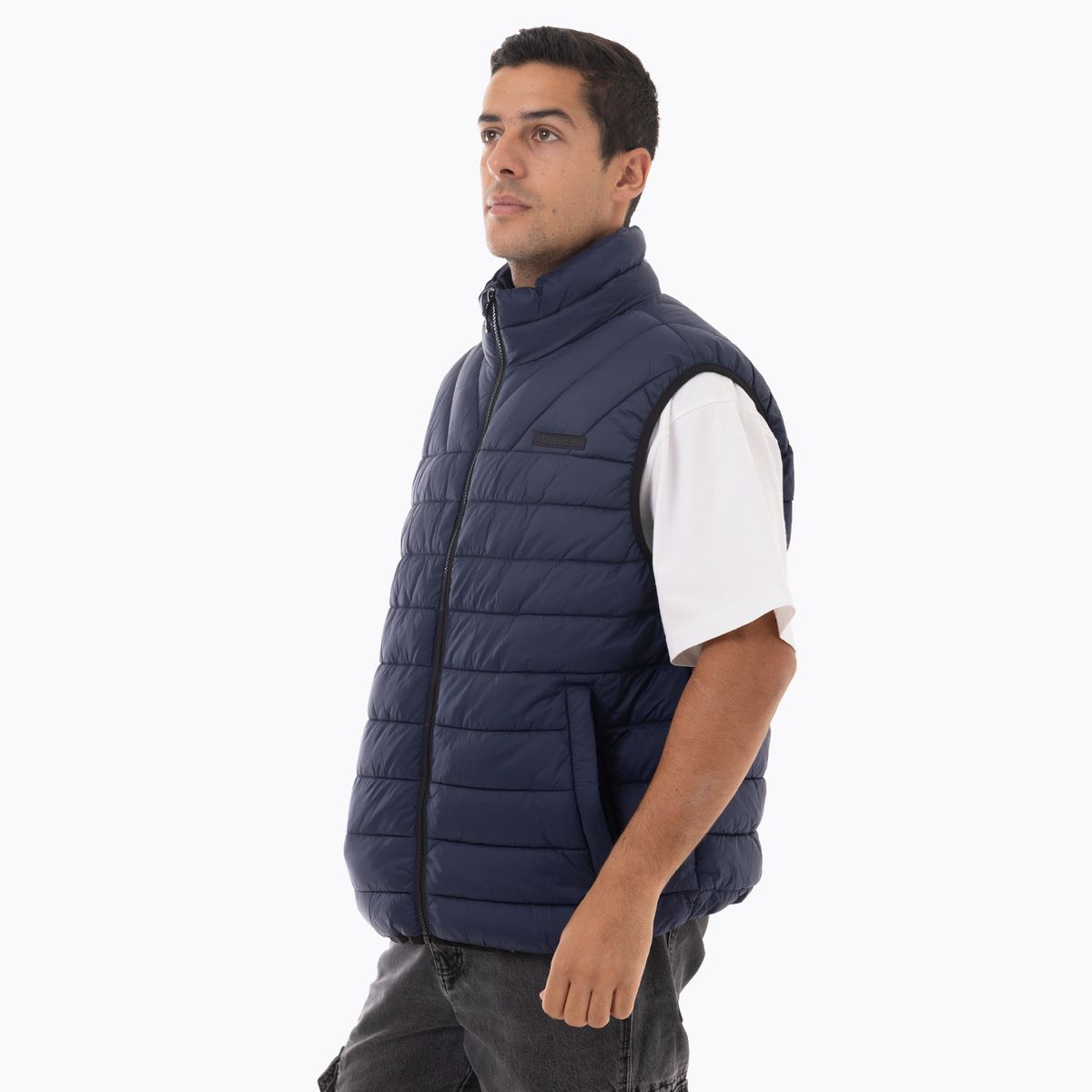 MERRELL - Parka Sin Mangas Hombre Kane Empacable Azul MERRELL