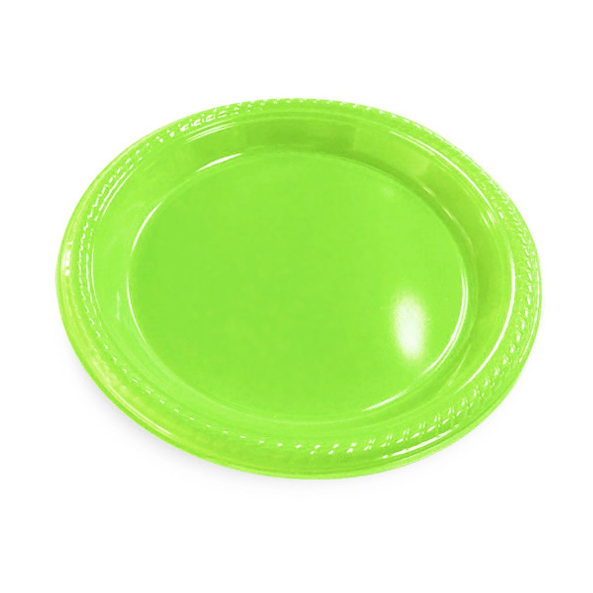 GENERICO - PLATO 7 PLASTICO LIMA X10 UNI